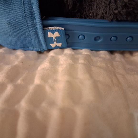 Under Armour Mens Blue Adjustable Hat Cap Athletic Outdoors Lightweight Comfort - Picture 3 of 6